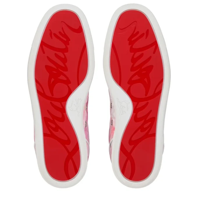 Louis Junior – Sneakers – Peonies Printed China Fabric – Multicolor – Men