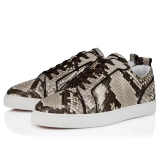 Louis Junior – Sneakers – Python Leather – Roccia – Men