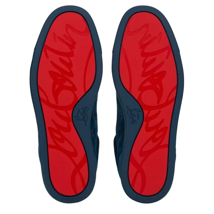 Louis Junior Spikes – Sneakers – Veau Velours and Spikes – Last Night – Men