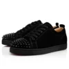 Louis Junior Spikes – Sneakers – Veau Velours – Black – Men