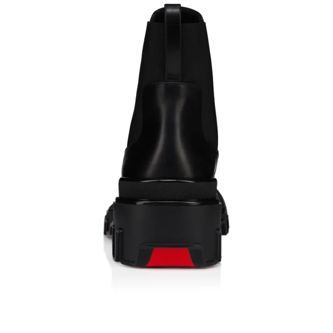 Marchacroche Dune – Boots – Waxed Calf Leather – Black – Men