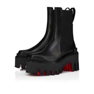 Marcharcroche Dune Maxx – 80 Mm Low Boots – Waxed Calf Leather – Black – Women