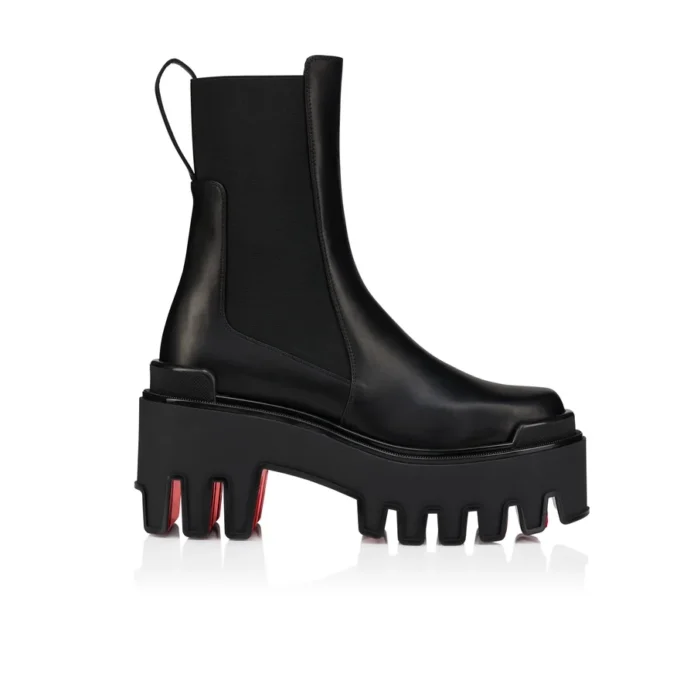 Marcharcroche Dune Maxx – 80 Mm Low Boots – Waxed Calf Leather – Black – Women