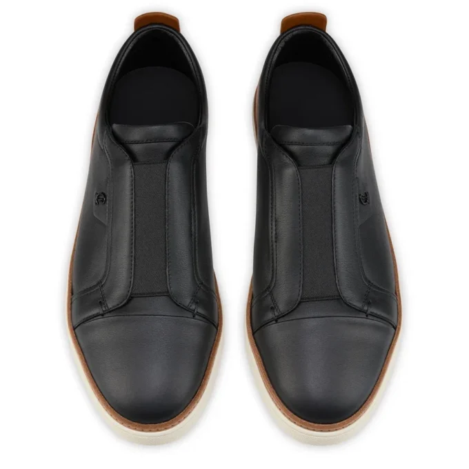 Marcontonio – Sneakers – Calf Leather – Black – Men