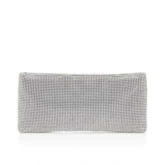 Maykimay – Clutch – Mesh and Strass – Silver