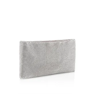 Maykimay – Clutch – Mesh and Strass – Silver