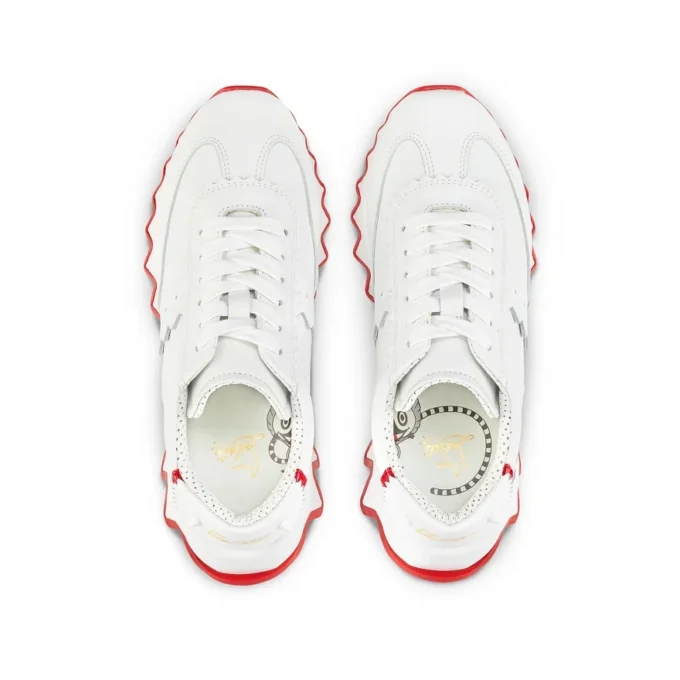 Mini Shark – Sneakers – Calf Leather – Bianco – Kids
