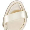 Miss Jane Sandal – 55Mm Sandals – Iridescent Nappa Leather – Platine – Women