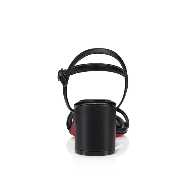 Miss Jane Sandal – 55Mm Sandals – Lamb Nappa Leather – Black – Women