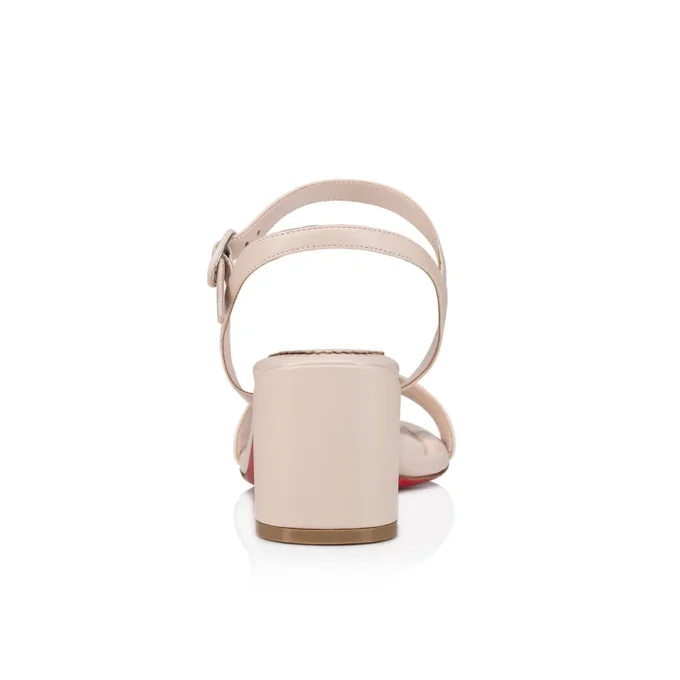 Miss Jane Sandal – 55Mm Sandals – Nappa Leather – Leche – Women