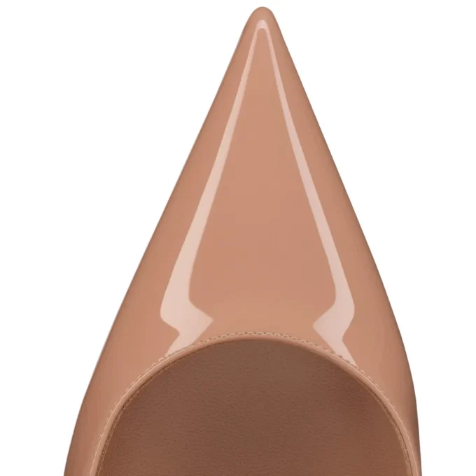 Miss Z – 100 Mm Pumps – Patent Calf Leather – Blush – Women