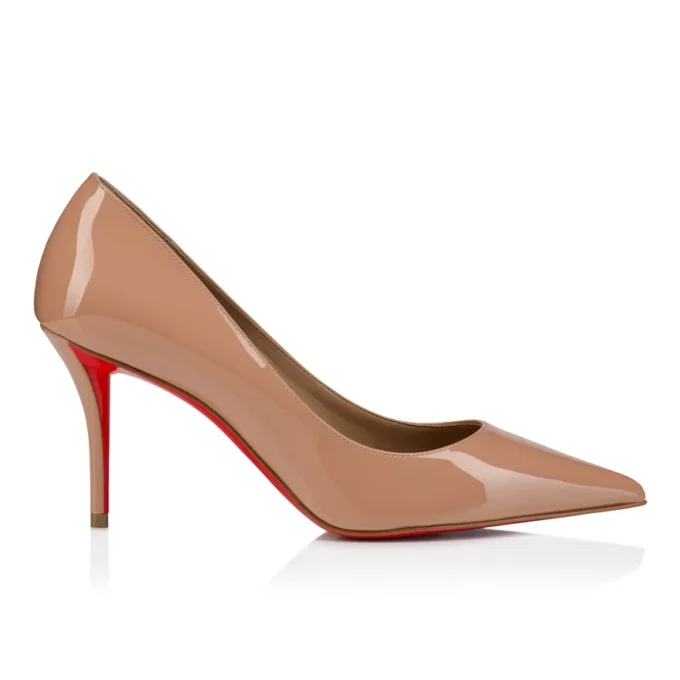Miss Z – 80 Mm Pumps – Patent Calf Leather – Blush – Women