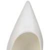 Miss Z – 80 Mm Pumps – Pearlescent Nappa Leather – Bianco – Women