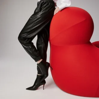 Miss Z Booty – 80 Mm Low Boots – Calf Leather – Black – Women Miss Z Booty – 80 Mm Low Boots – Calf Leather – Black – Women