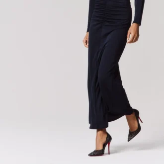 Miss Z Degrastrass Perla – 100 Mm Pumps – Mesh, Nappa Leather, Strass and Pearls – Black – Women Miss Z Degrastrass Perla – 100 Mm Pumps – Mesh, Nappa Leather, Strass and Pearls – Black – Women