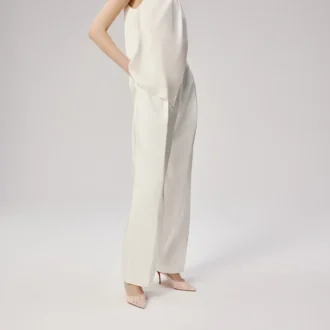 Miss Z Degrastrass Perla – 80 Mm Pumps – Mesh, Nappa Leather, Strass and Pearls – Bianco – Women Miss Z Degrastrass Perla – 80 Mm Pumps – Mesh, Nappa Leather, Strass and Pearls – Bianco – Women