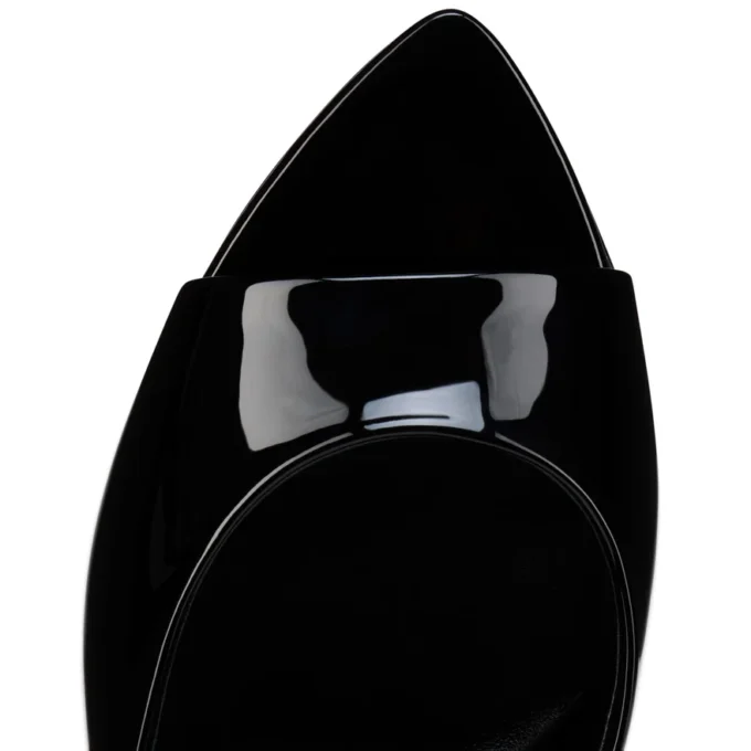 Miss Z Mule – 80 Mm Mules – Patent Calf Leather – Black – Women