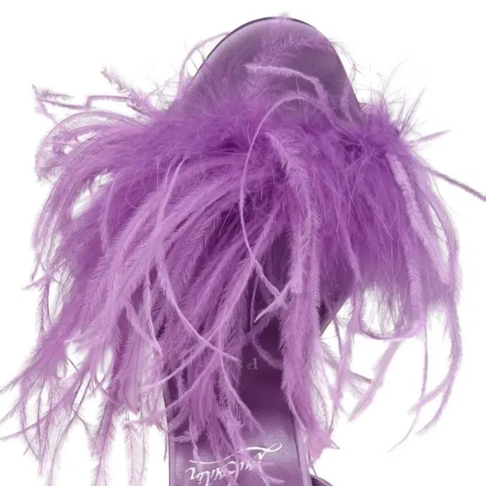 Miss Z Poupi – 100 Mm Strappy Sandals – Crepe Satin – Rhapsody – Women