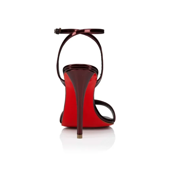 Miss Z Sandal – 100 Mm Strappy Sandals – Laminated Calf Leather – Palio – Women Miss Z Sandal – 100 Mm Strappy Sandals – Laminated Calf Leather – Palio – Women