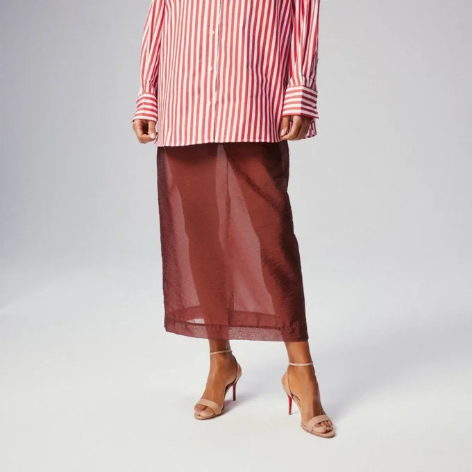 Miss Z Sandal – 80 Mm Strappy Sandals – Lamb Nappa Leather – Blush – Women