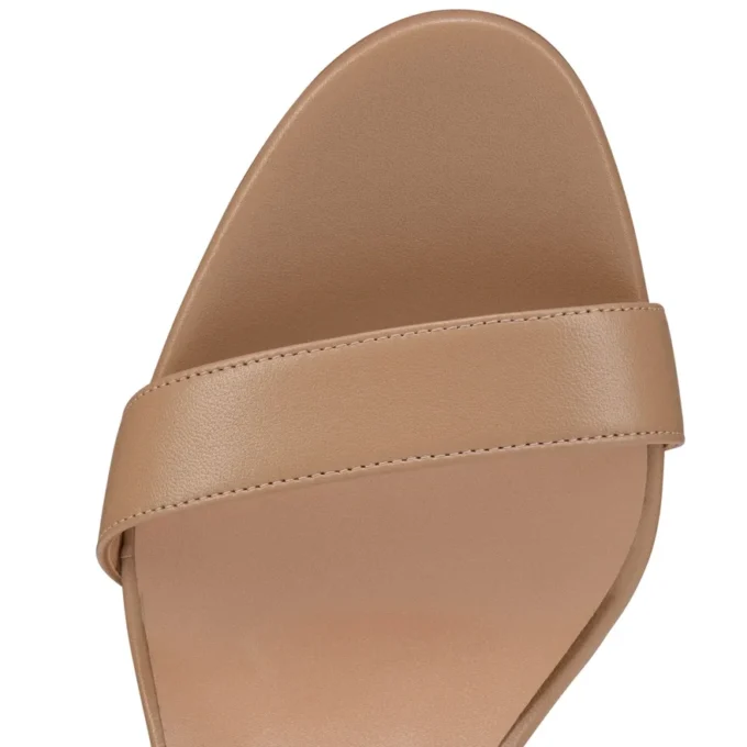 Miss Z Sandal – 80 Mm Strappy Sandals – Lamb Nappa Leather – Blush – Women