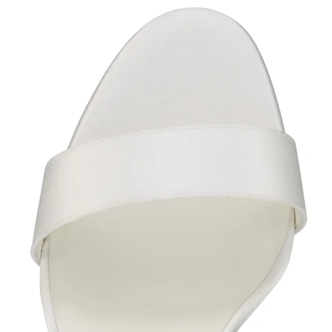 Miss Z Sandal Du Desert – 100 Mm Strappy Sandals – Crepe Satin – Ivory – Women Miss Z Sandal Du Desert – 100 Mm Strappy Sandals – Crepe Satin – Ivory – Women