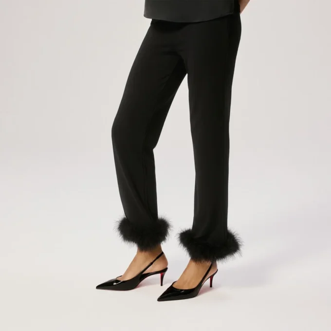 Miss Z Sling Back – 60 Mm Slingback Pumps – Patent Calf Leather – Black – Women