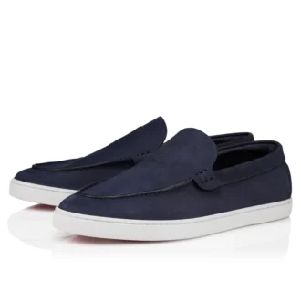 Moonboat – Loafers – Reversed Nubuck Leather – Zaffiro – Men