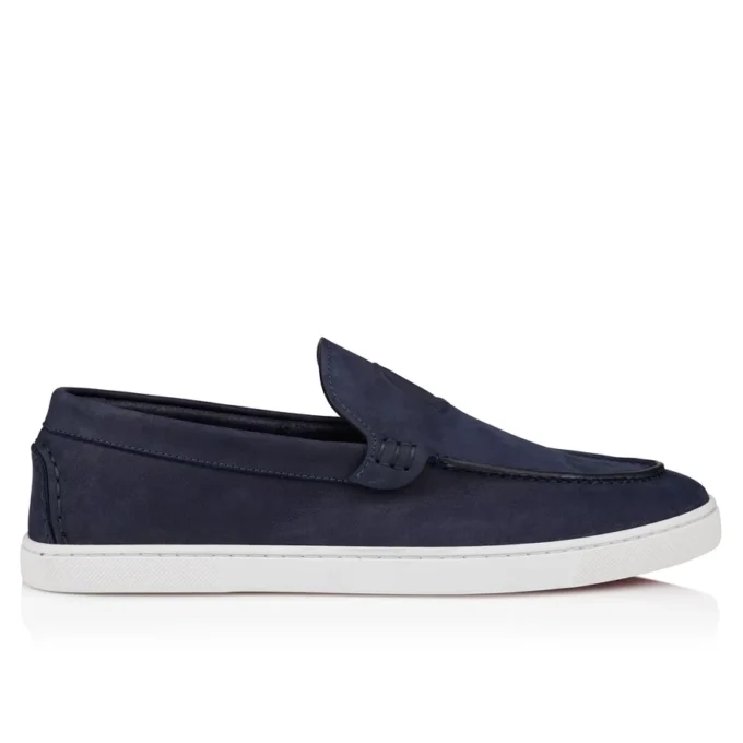 Moonboat – Loafers – Reversed Nubuck Leather – Zaffiro – Men