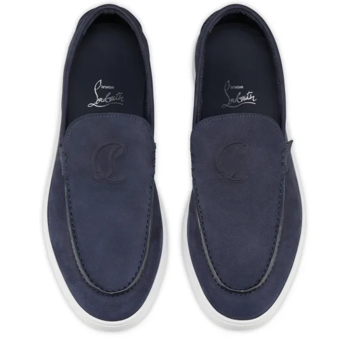Moonboat – Loafers – Reversed Nubuck Leather – Zaffiro – Men