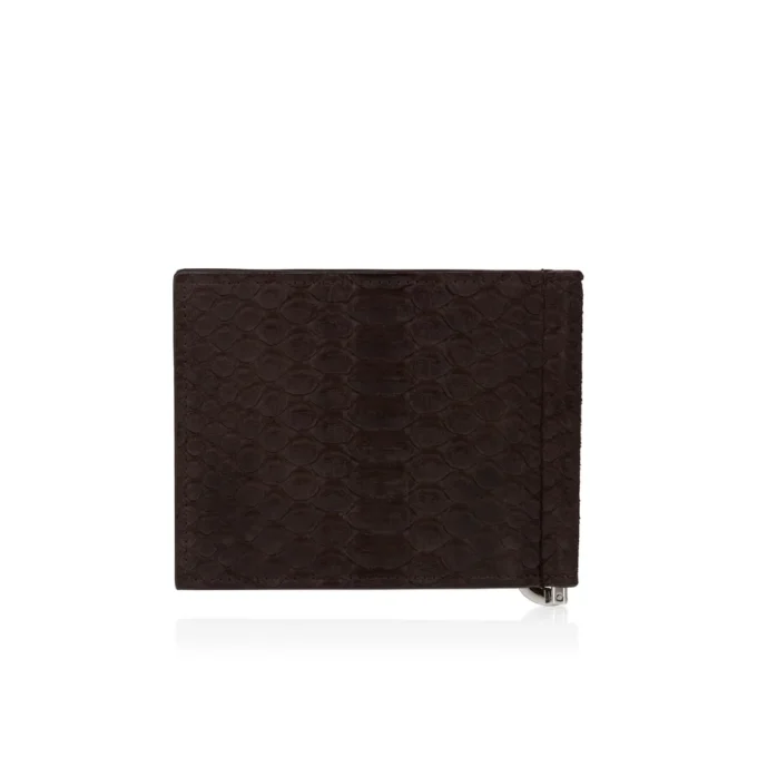 Mooncrest – Keycase – Python Leather – Cafe