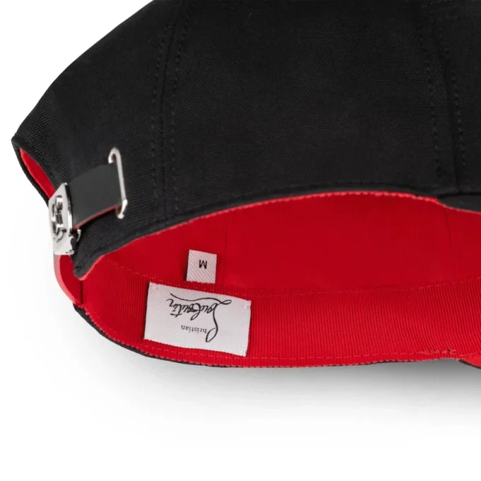 Mooncrest Stones – Baseball Cap – Cotton and Spikes – Black Mooncrest Stones – Baseball Cap – Cotton and Spikes – Black