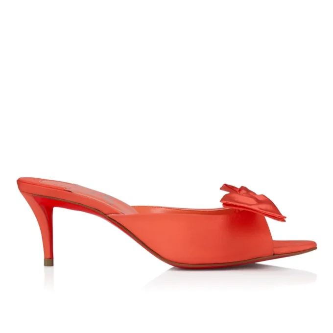 Mulazee – 60 Mm Mules – Silk Taffetas – Caruzo – Women