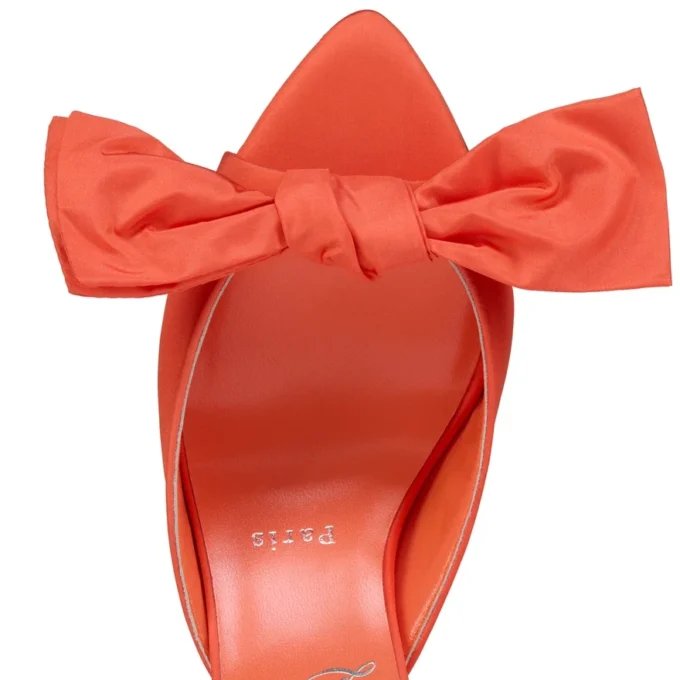 Mulazee – 60 Mm Mules – Silk Taffetas – Caruzo – Women