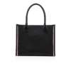 Nastroloubi L – Tote Bag – Grained Calf Leather – Black