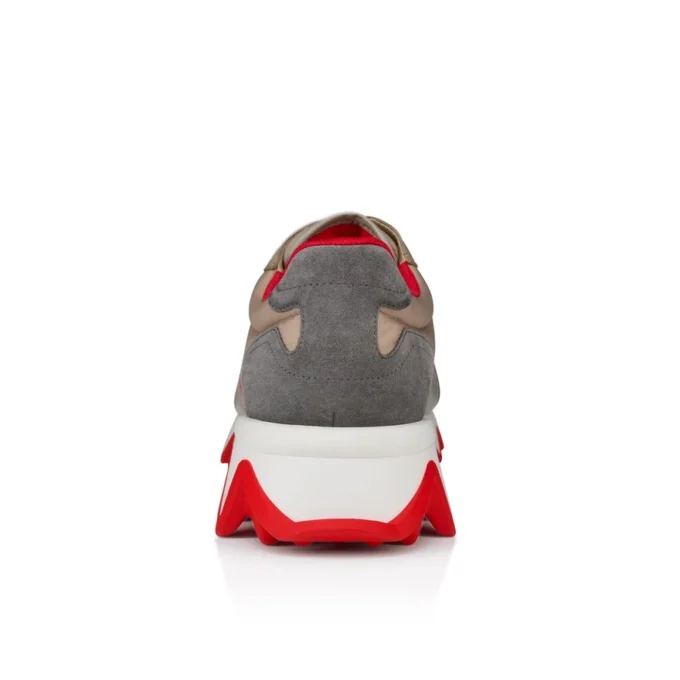 Nastroshark – Running Sneakers – Calf Leather and Fabric – Version Saharienne – Men