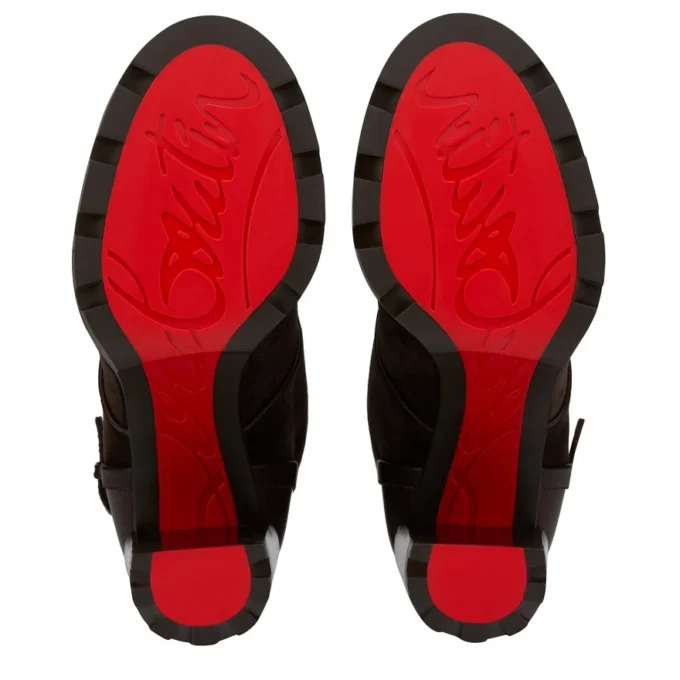 New Macademia – 100 Mm Low Boots – Veau Velours – Cafa – Women New Macademia – 100 Mm Low Boots – Veau Velours – Cafa – Women