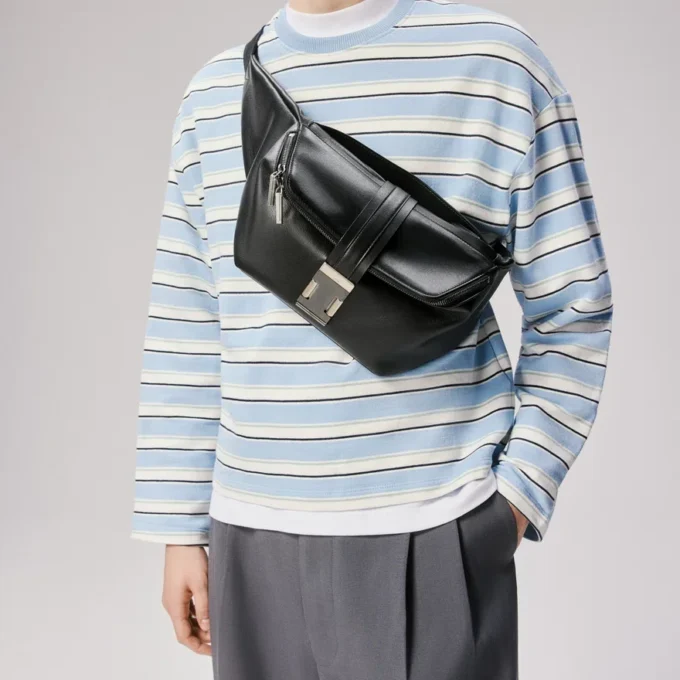 Nox – Belt Bag – Calf Leather – Black Nox – Belt Bag – Calf Leather – Black