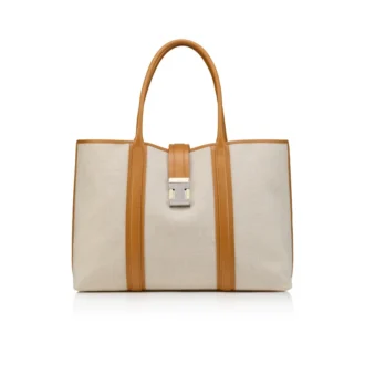 Nox – Tote Bag – Linen Canvas – Natural