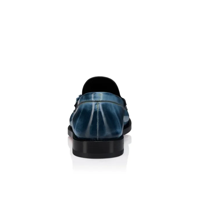 Orlando – Loafers – Brushed Calf Leather – Ceruleo – Men