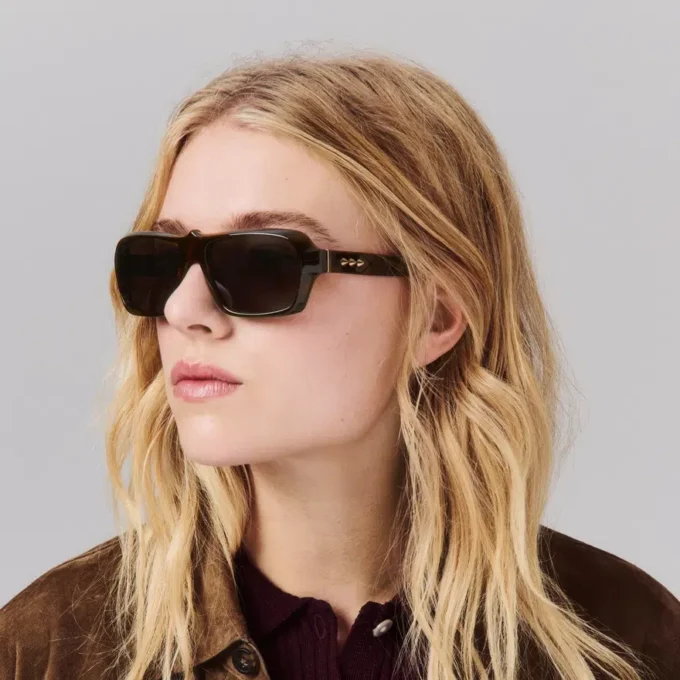 Our Georges Lb0027 – Sunglasses – Acetate – Dark Havana