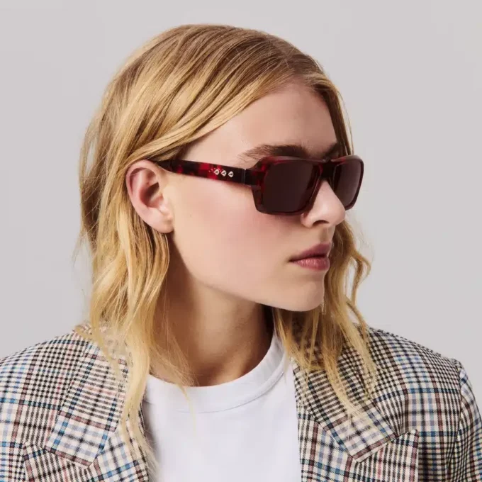 Our Georges Lb0027 – Sunglasses – Acetate – Red Havana