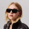 Our Georges Lb0027 – Sunglasses – Acetate – Shiny Black