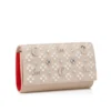 Paloma – Wallet on a Chain – Grained Calf Leather and Spikes Loubinthesky – Leche