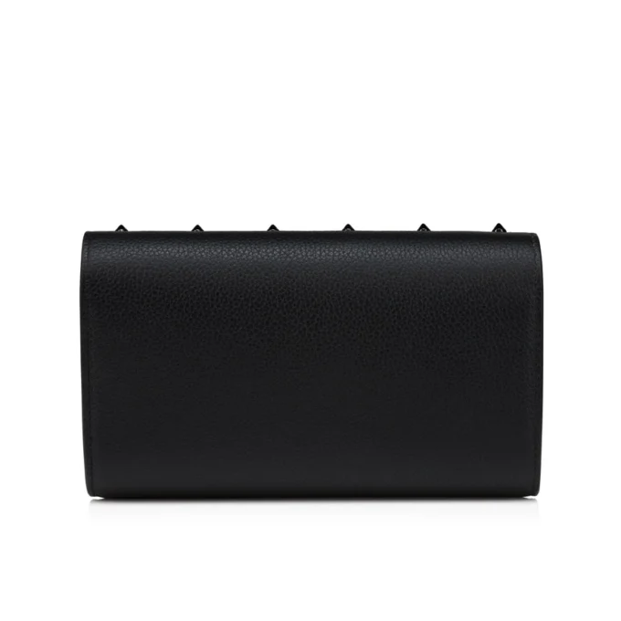 Paloma – Wallet on a Chain – Grained Calf Leather – Black