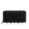 Panettone – Wallet – Grained Calf Leather and Spikes Loubinthesky – Black