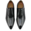 Pelvis – Oxfords – Calf Leather – Black – Men