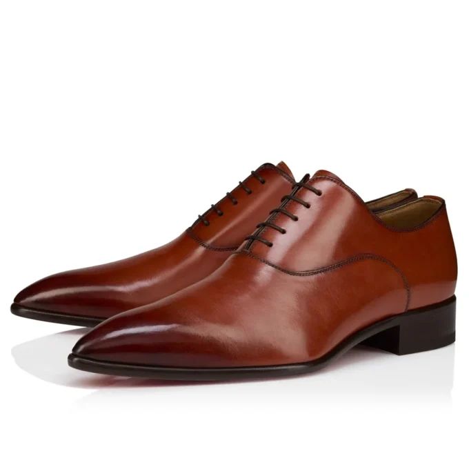 Pelvis – Oxfords – Patinated Calf Leather – Palio – Men