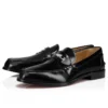 Penny – Loafers – Abrasivato Calf Leather – Black – Men