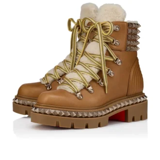 Pyrayeti – Boots – Waxed Calf Leather – Terra – Women